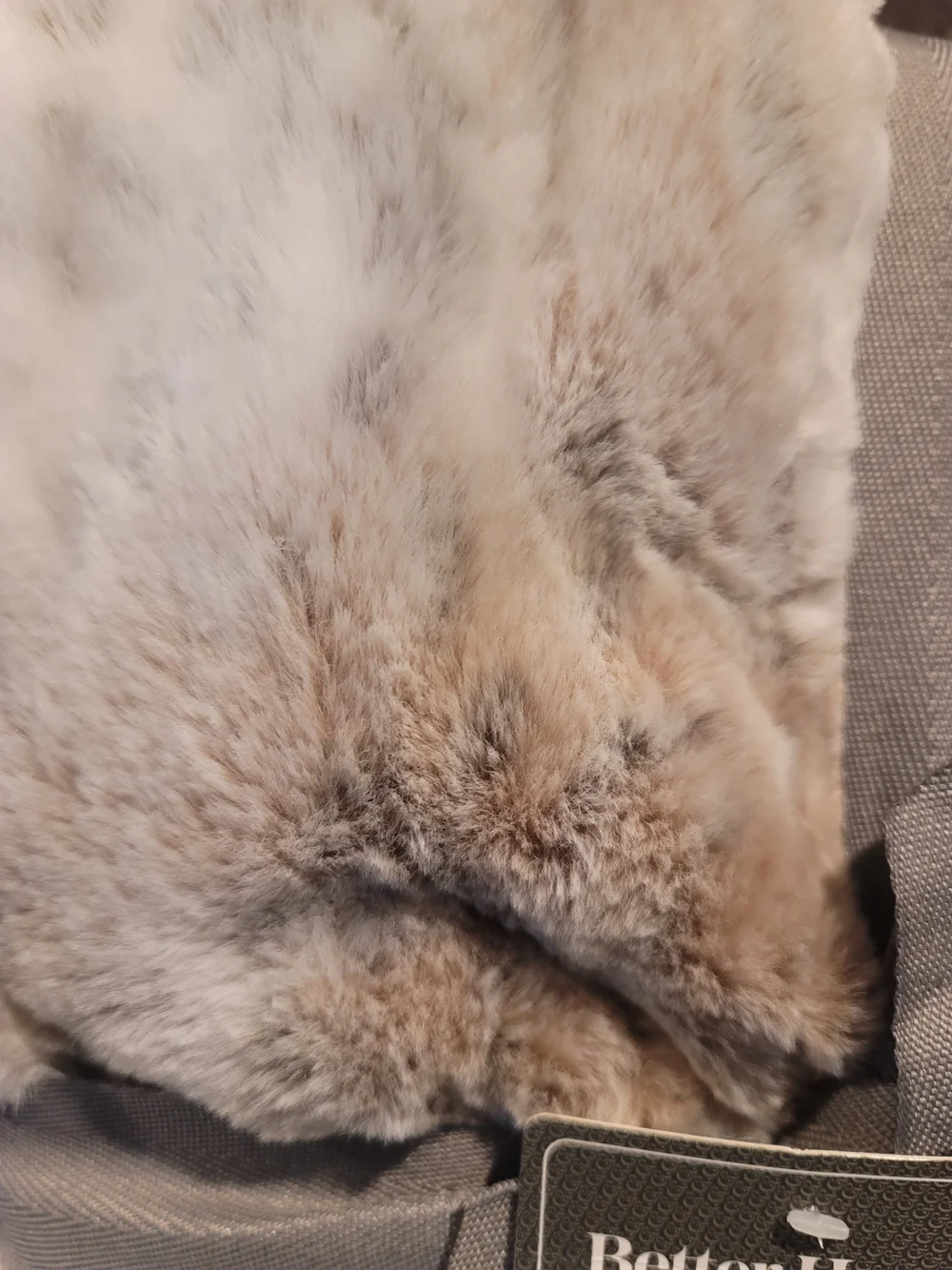 Better Homes And Gardens Faux Fur Throw Blanket - Snow Leopard